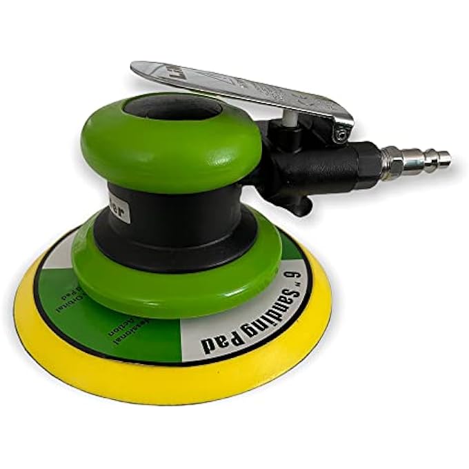 Lime 6" صنفرة دوارة مزدوجة الحركة للسيارات للرسم المخصص و هيكل السيارة - Image 1